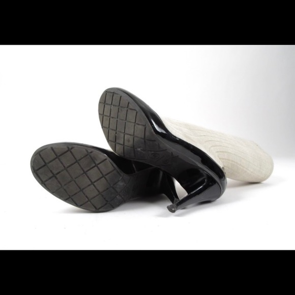 CHANEL PATENT LEATHER SOCK BOOT - Picture 8 of 8